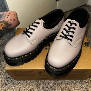Dr. Martens Pink and Black Women's Shoes